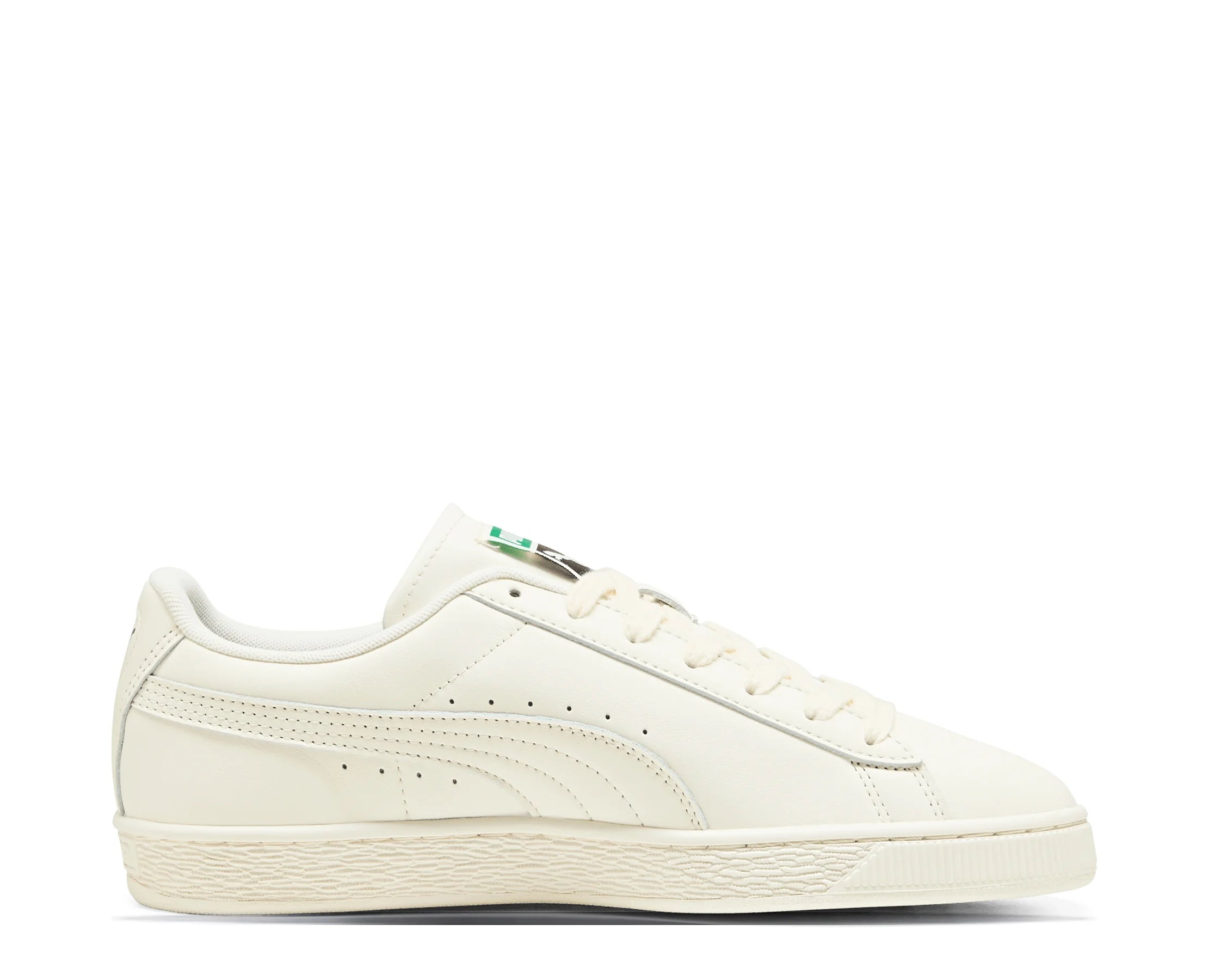 Sapatilhas Puma Suede Branco — perfil exterior | 408467-10
