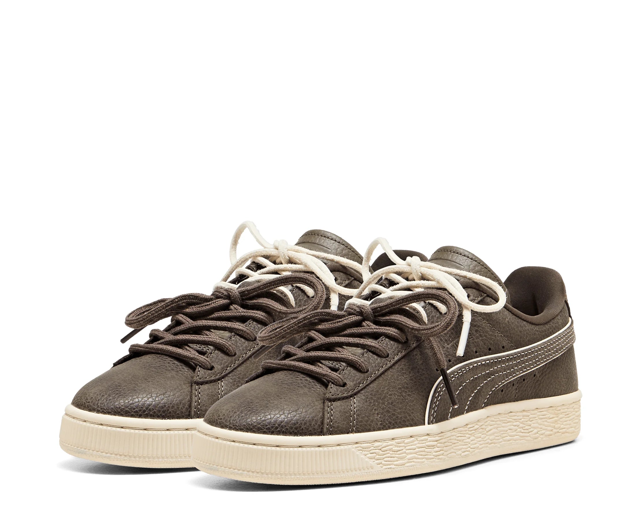 Sapatilhas Puma Suede Bloom Dress-up Castanho — par | 409002-02