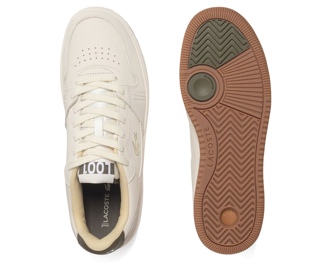 Lacoste L001 Set Leather BJ/KHAKI - 50SMA0098-2R1-1188