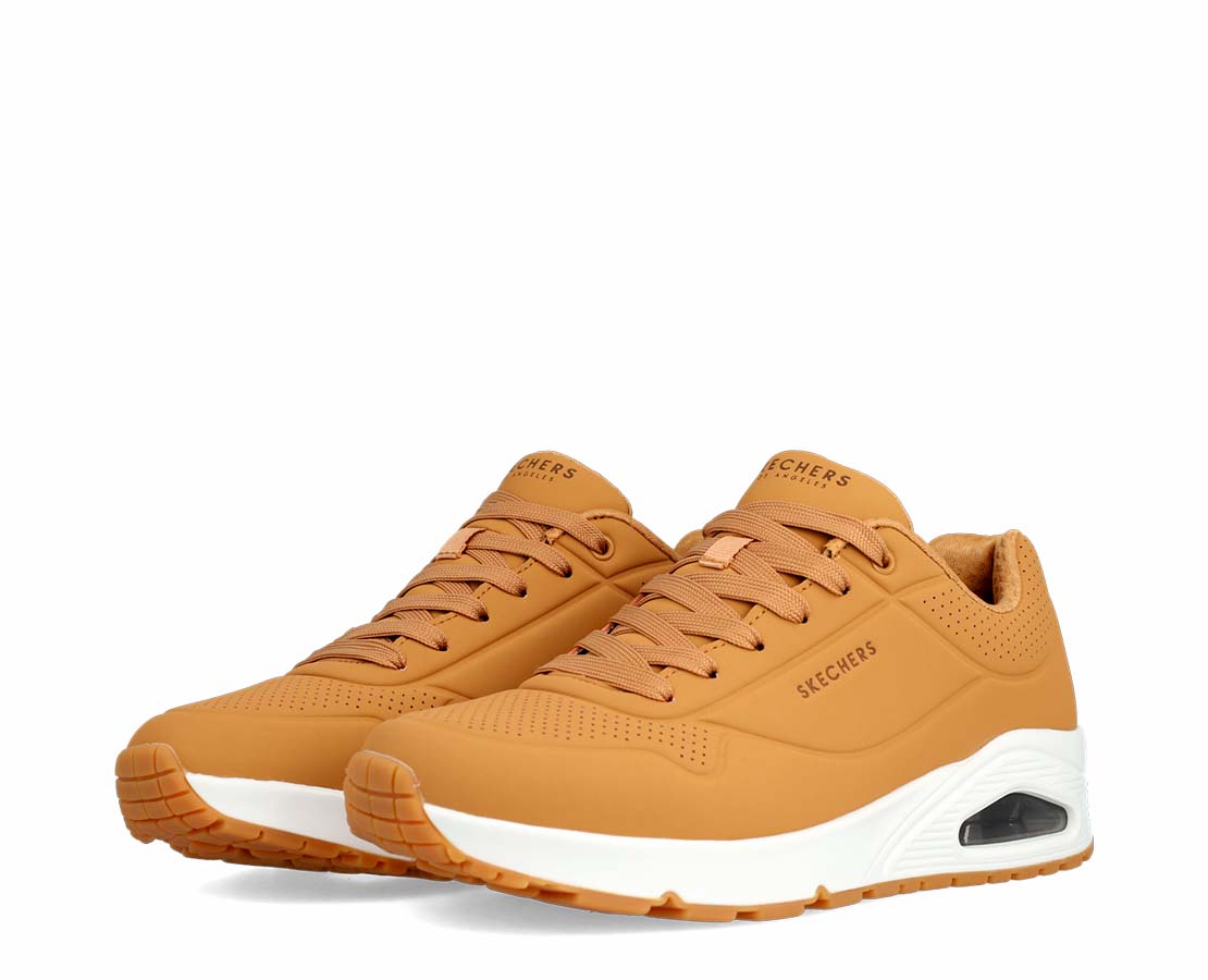 Skechers Uno Stand On Air  CAMEL - 52458-TAN-134