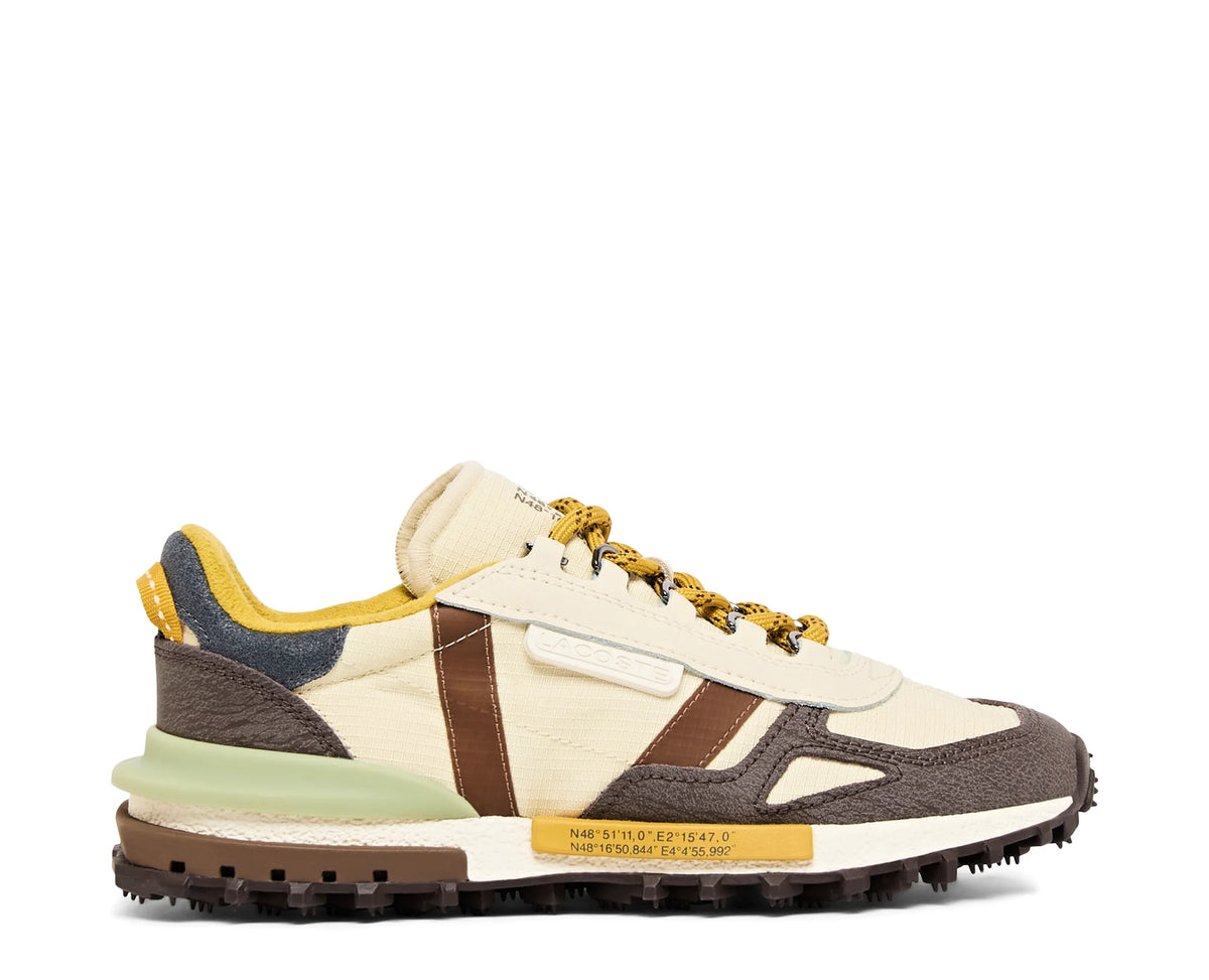 Sapatilhas Lacoste Elite Active 2264 Bege — perfil exterior | 52SFA0141-2F5