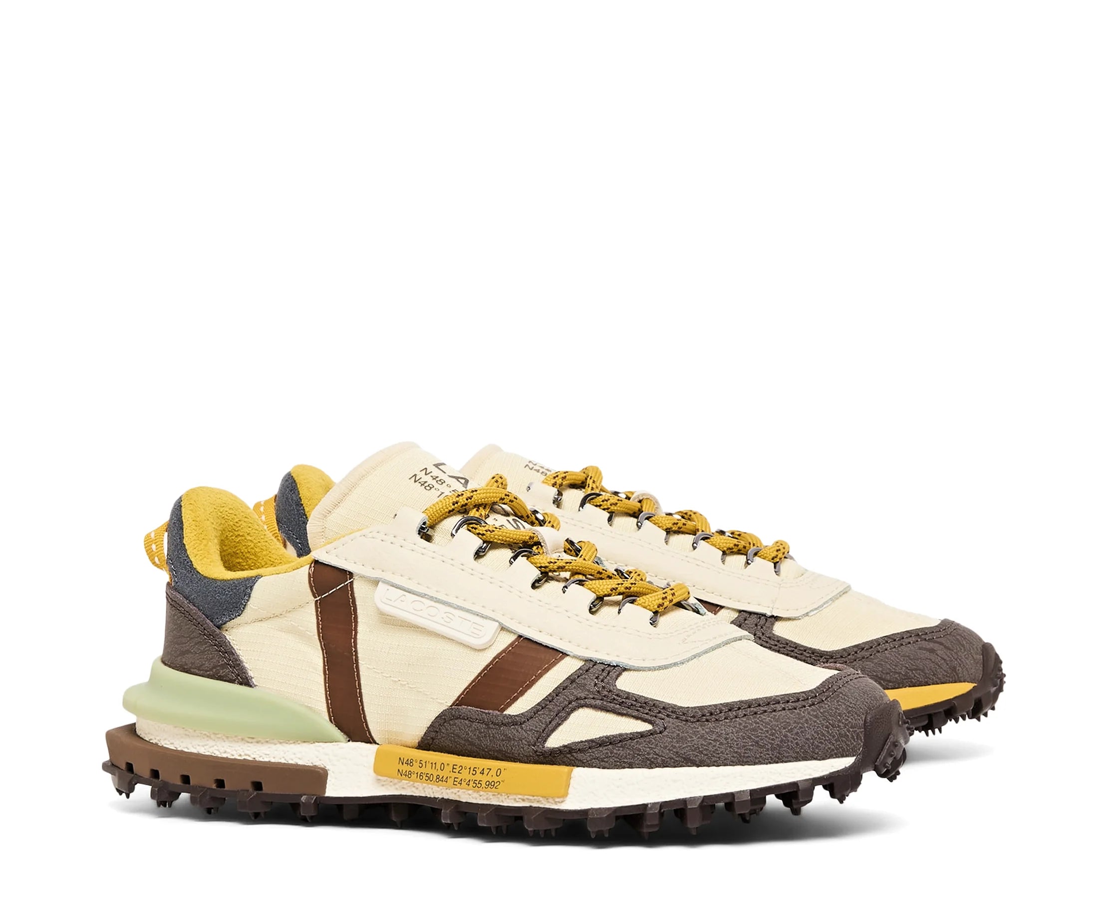 Sapatilhas Lacoste Elite Active 2264 Bege — par | 52SFA0141-2F5