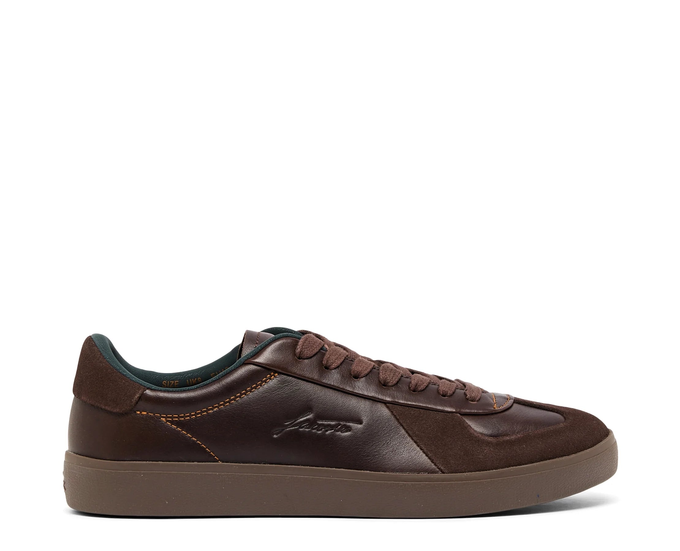 Sapatilhas Lacoste Baseshot Pro 226 3 Castanho — perfil exterior | 52SMA0046-AQ5