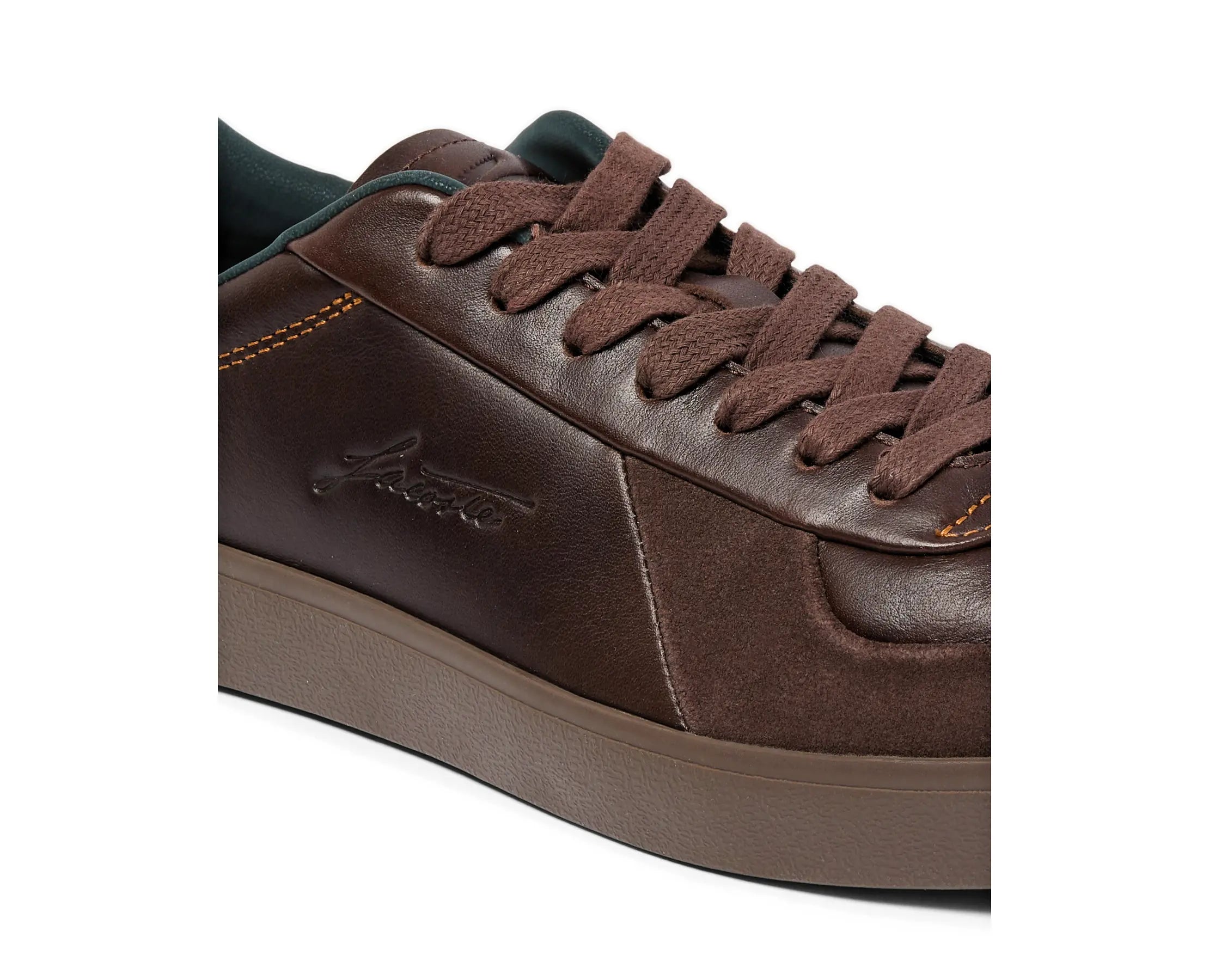 Sapatilhas Lacoste Baseshot Pro 226 3 Castanho — vista 9 | 52SMA0046-AQ5