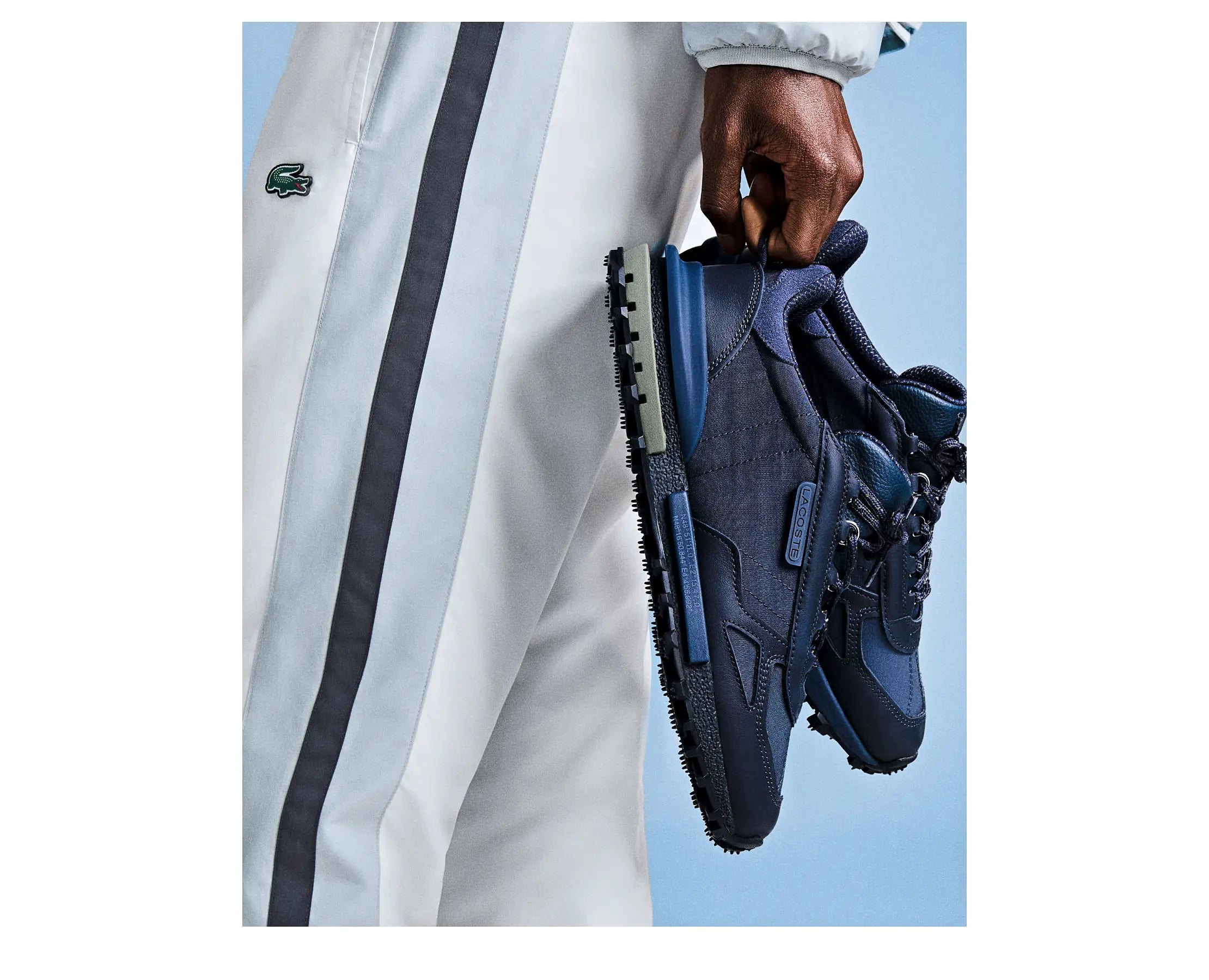 Sapatilhas Lacoste Elite Active 2262 Azul-marinho — em uso | 52SMA0086-NB0