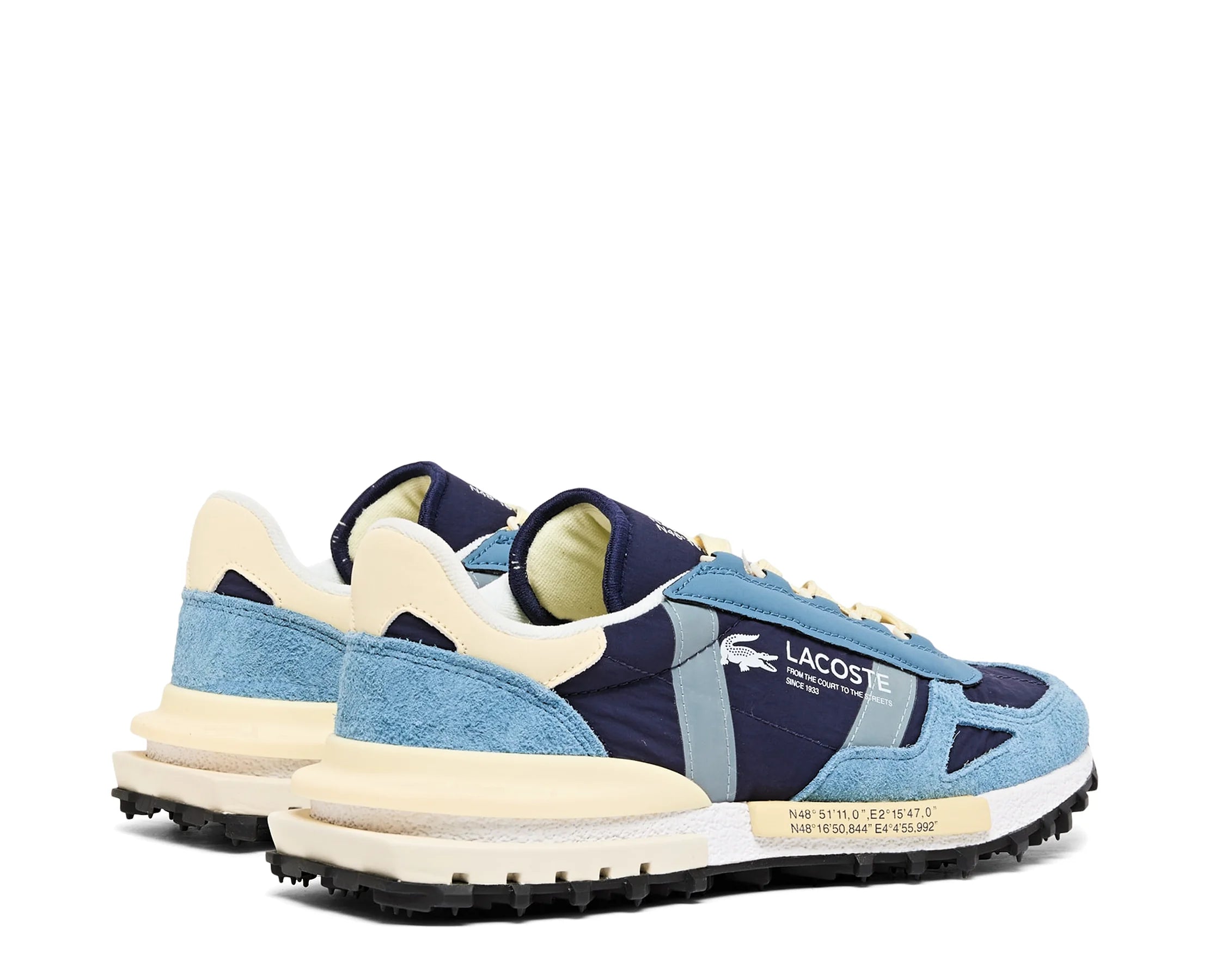 Sapatilhas Lacoste Elite Active 2263 Azul-marinho — traseira | 52SMA0087-NB0