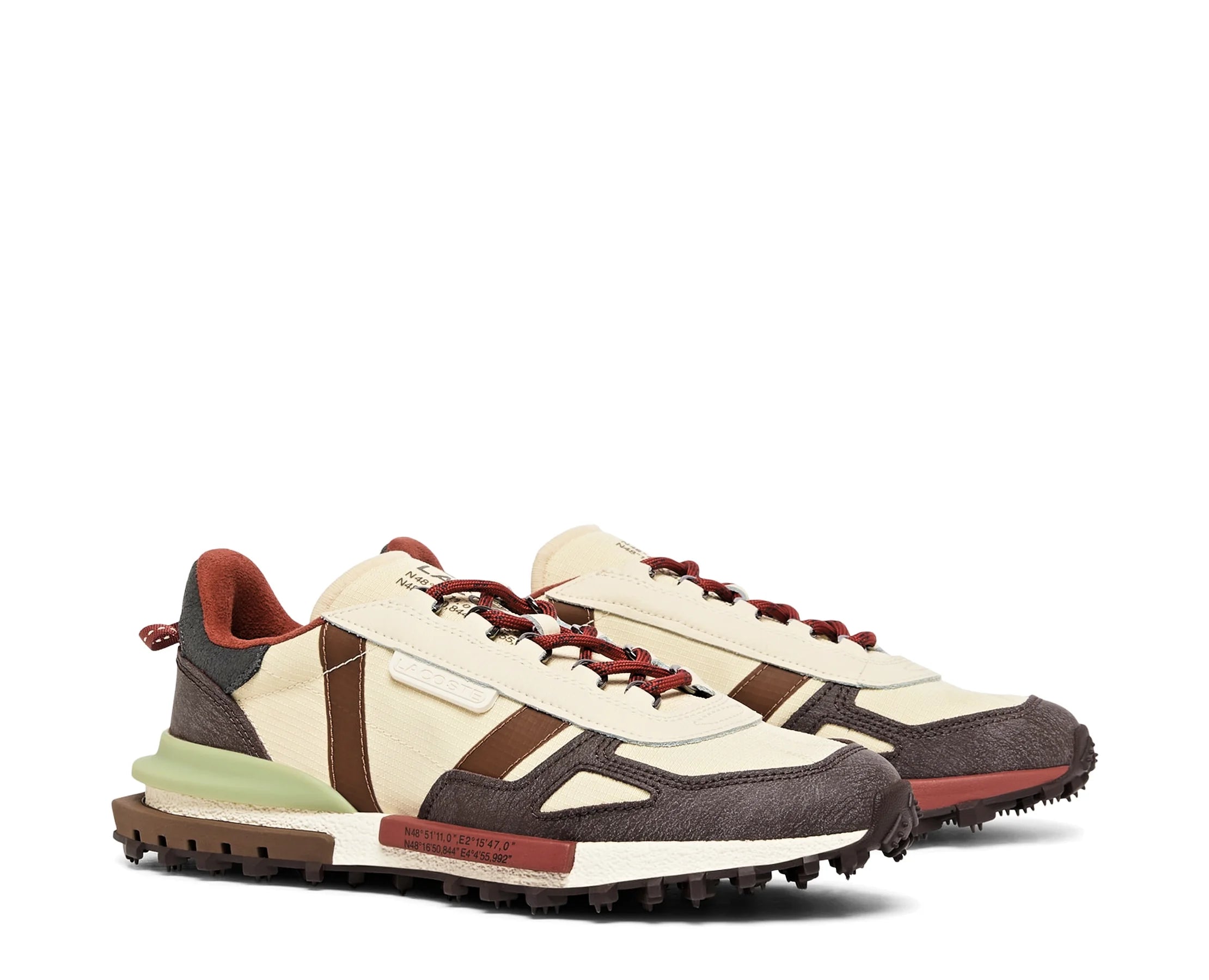 Sapatilhas Lacoste Elite Active 2264 Bege — par | 52SMA0088-4D7