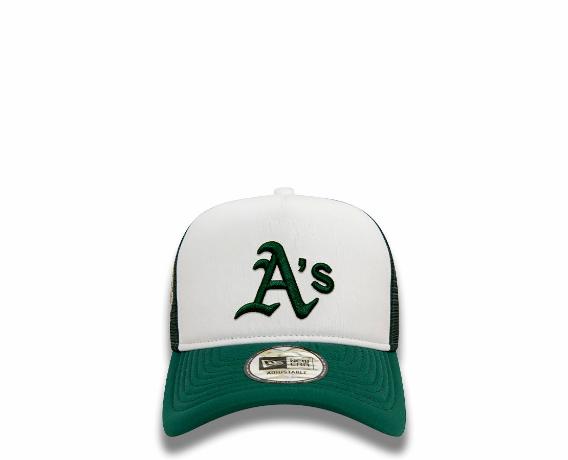 New Era World Series Trucker Oakland Athletics BR/VD - 60565401E-124