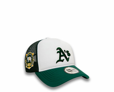 New Era World Series Trucker Oakland Athletics BR/VD - 60565401E-124
