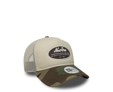 New Era Oval Patch Trucker Camo BJ/CAMUF - 60691078E-1118