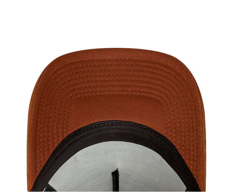 New Era Oval Patch Suede Trucker BJ/CAMEL - 60691080E-965