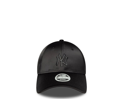 New Era 9Fort Female Satin Rhinestone New York Yankees PR/BRILHO - 60691310E-1212