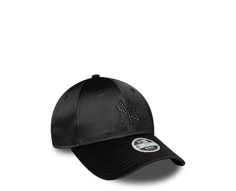 New Era 9Fort Female Satin Rhinestone New York Yankees PR/BRILHO - 60691310E-1212
