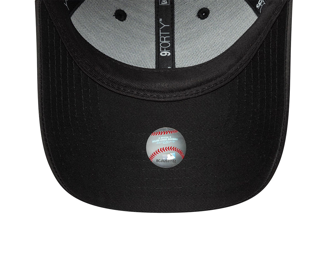New Era 9Fort Female Satin Rhinestone New York Yankees PR/BRILHO - 60691310E-1212