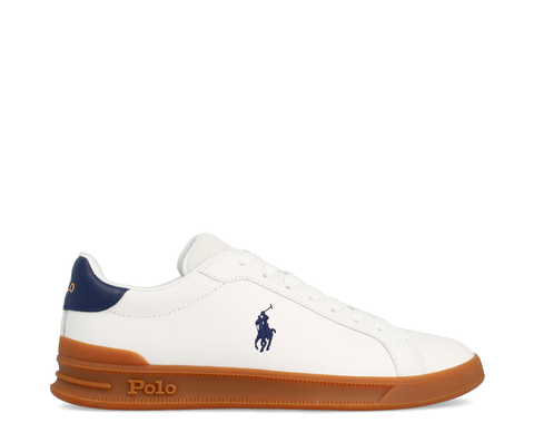 Ralph Lauren Heritage Court II White Blue Brown BJ/MAR - 809940312001-951