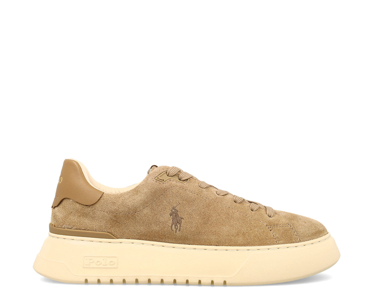 Ralph Lauren RLite Court Suede KHAKI - 809974096001-908