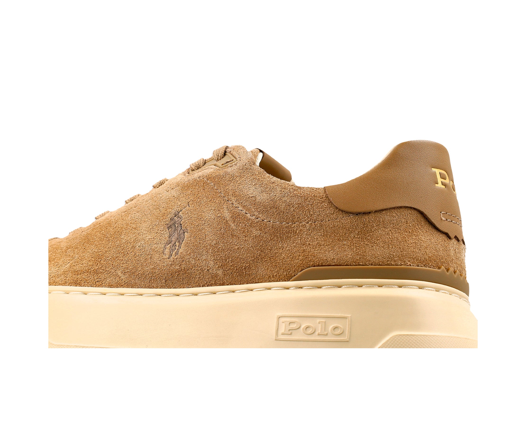 Ralph Lauren RLite Court Suede KHAKI - 809974096001-908