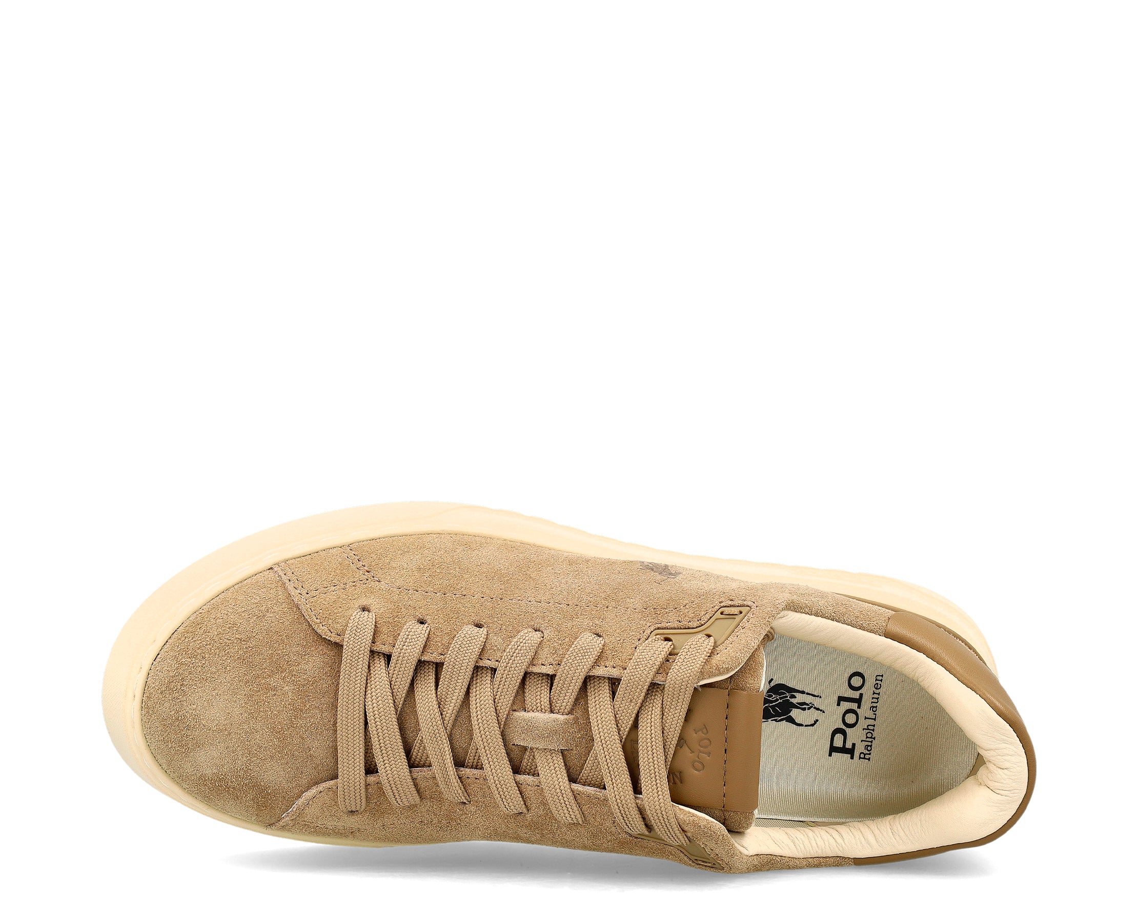 Ralph Lauren RLite Court Suede KHAKI - 809974096001-908