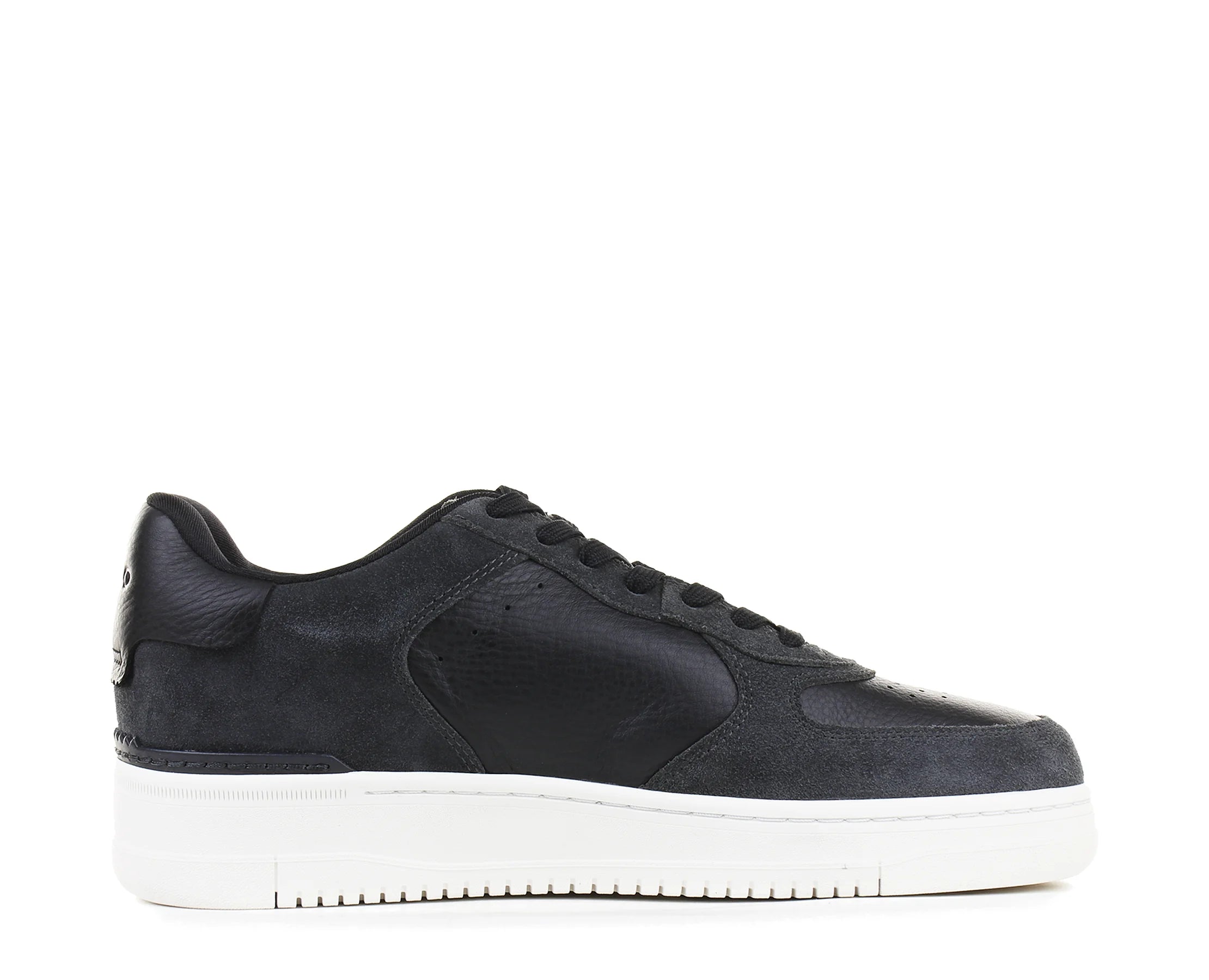 Sapatilhas Ralph Lauren Masters Court Preto — perfil exterior | 809P15491004