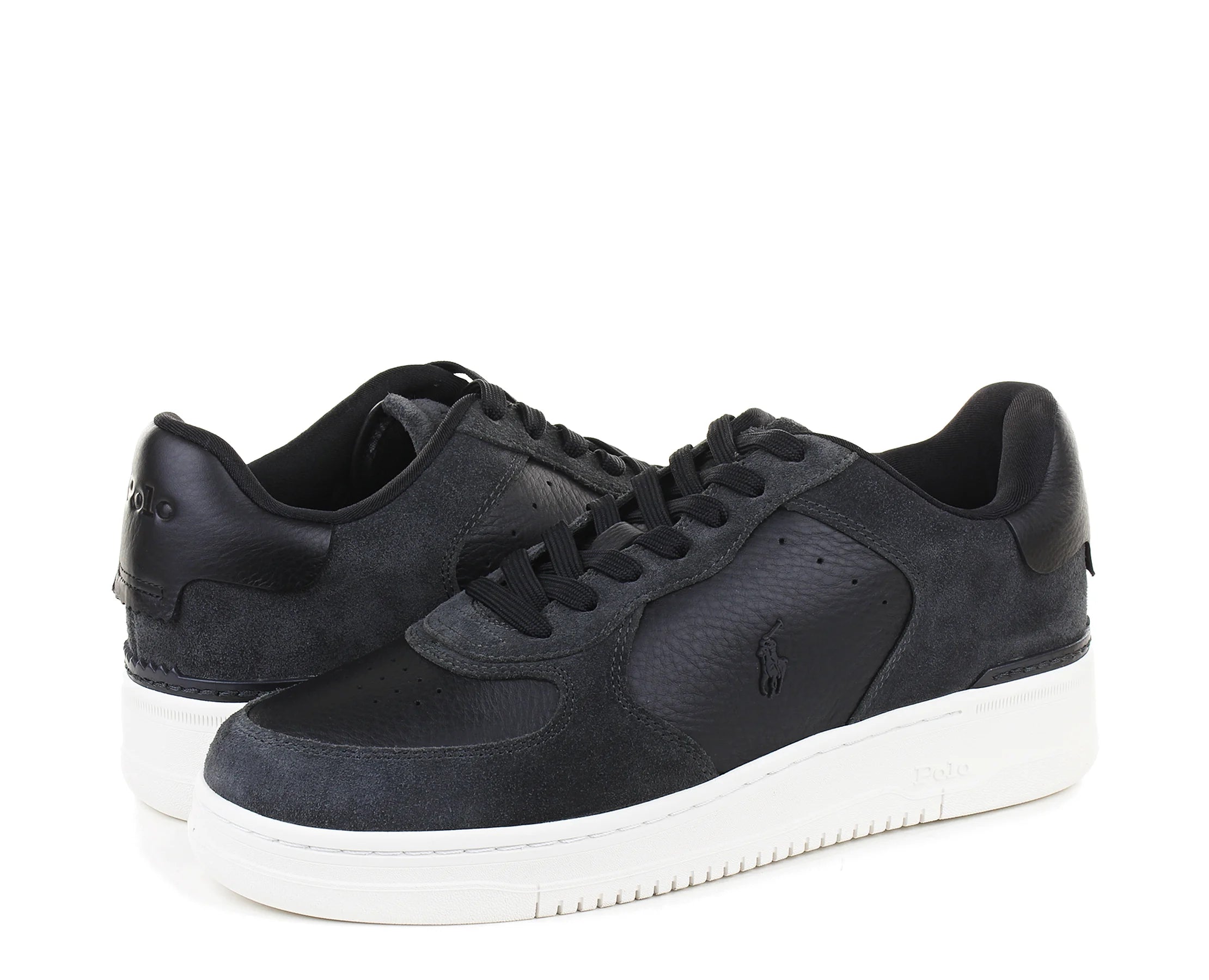 Sapatilhas Ralph Lauren Masters Court Preto — par | 809P15491004