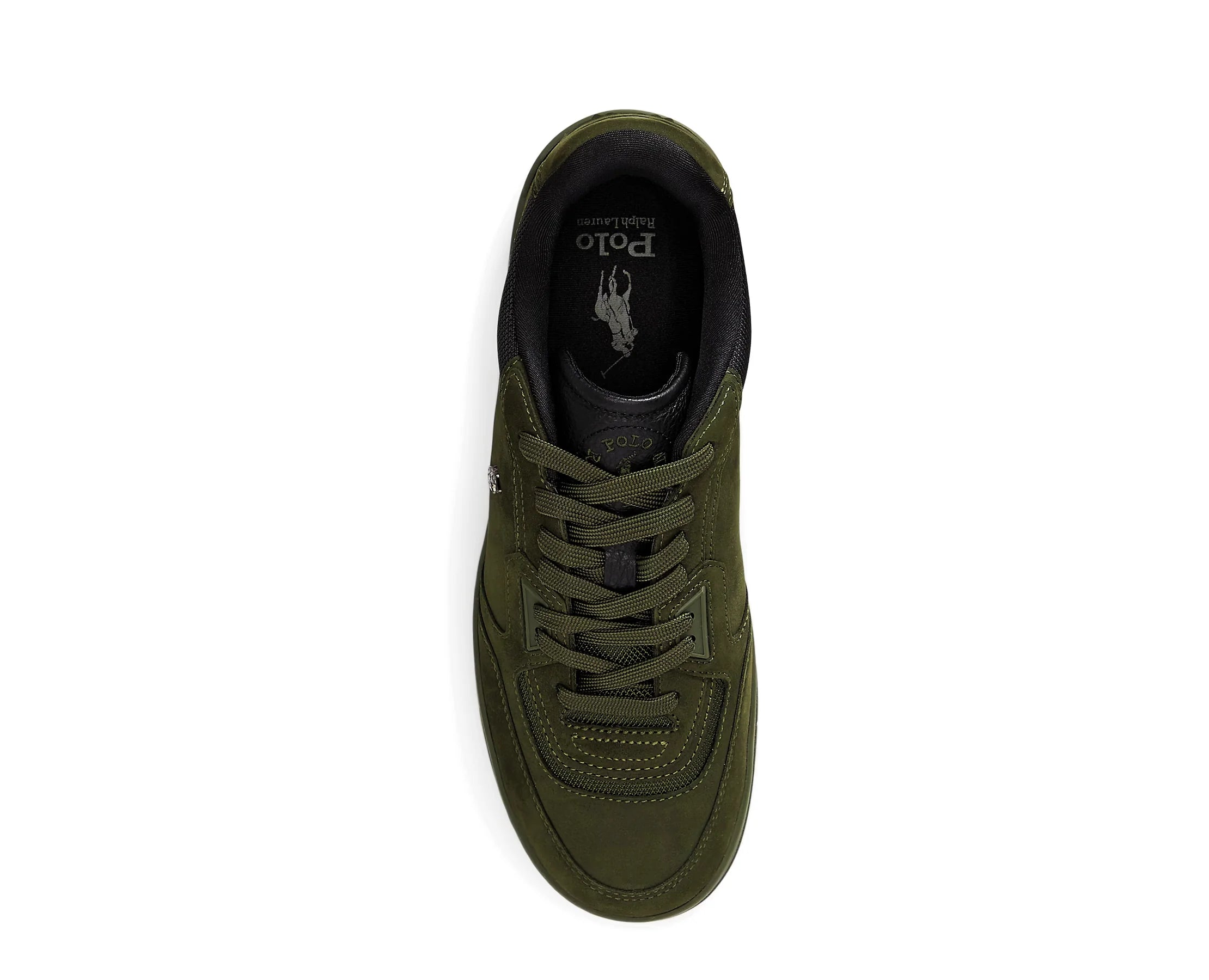 Sapatilhas Ralph Lauren Open Masters PP Verde — vista de topo | 809P15665001