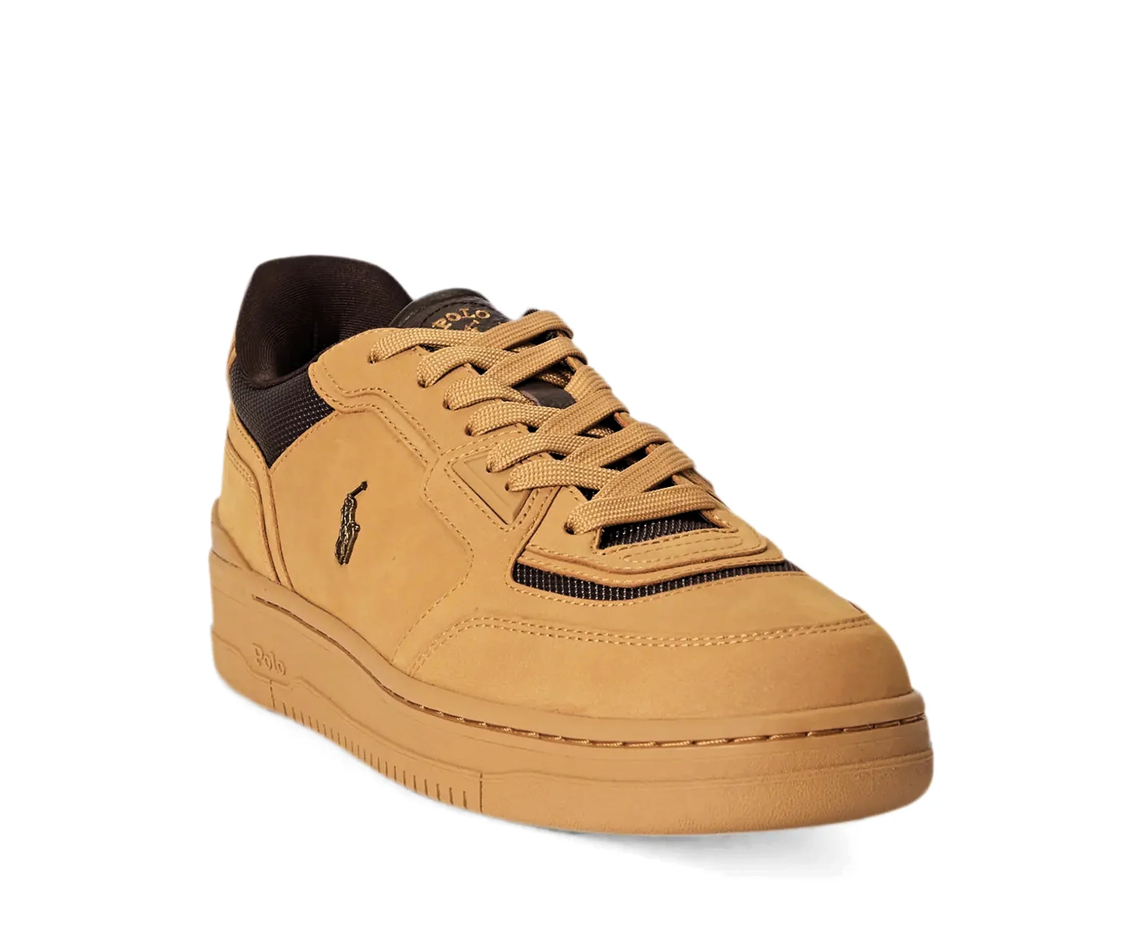 Sapatilhas Ralph Lauren Open Masters PP Camel — frente | 809P15665003
