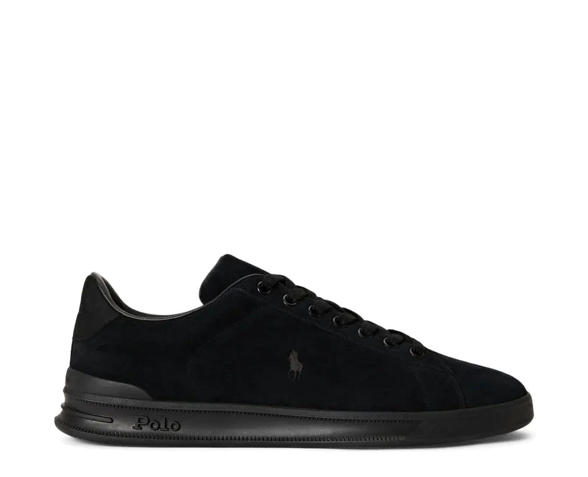 Sapatilhas Ralph Lauren Heritage Court III Preto — perfil exterior | 809P15744004