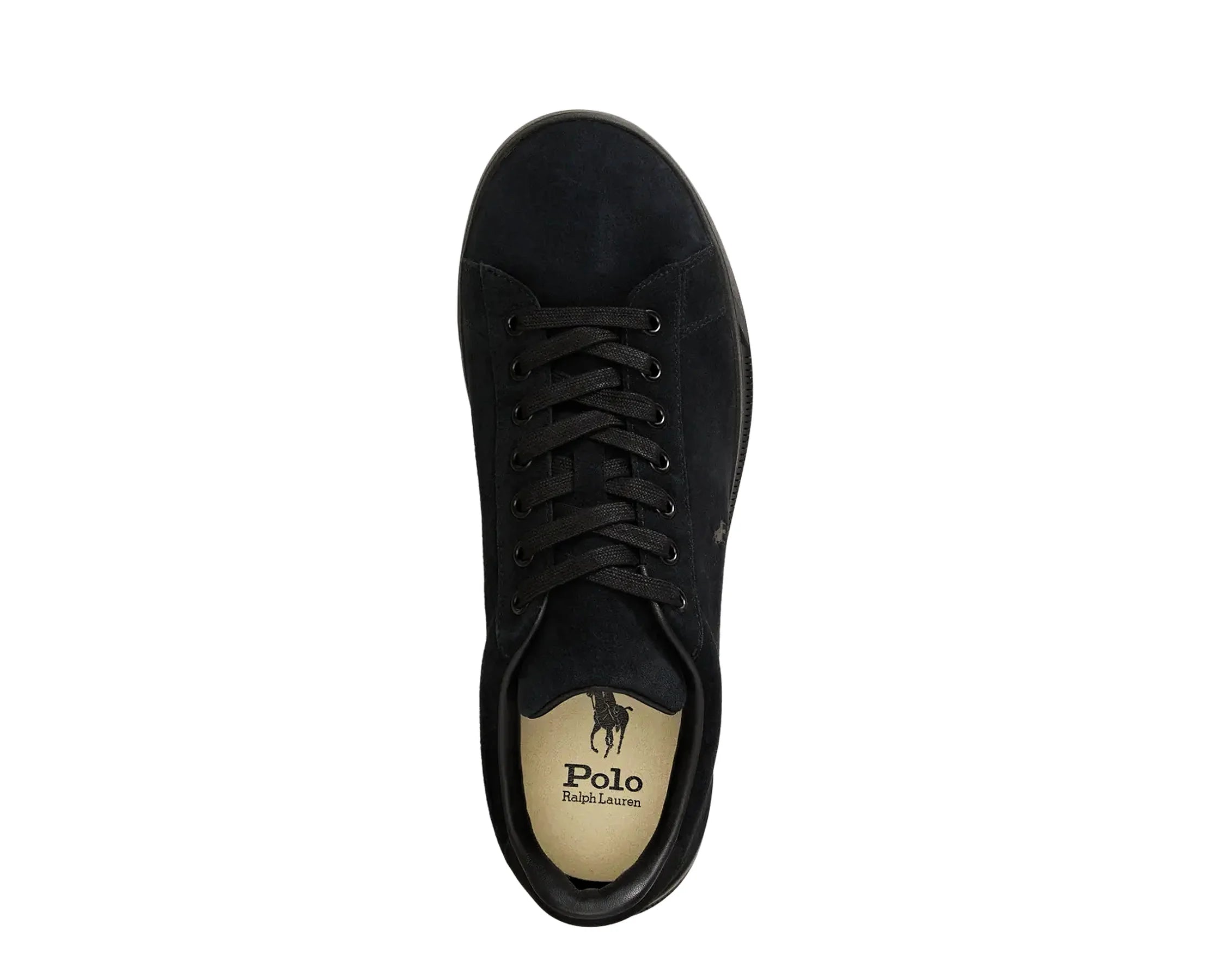 Sapatilhas Ralph Lauren Heritage Court III Preto — vista de topo | 809P15744004