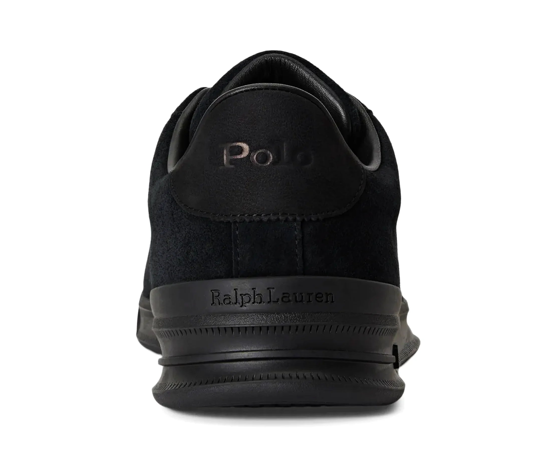 Sapatilhas Ralph Lauren Heritage Court III Preto — traseira | 809P15744004