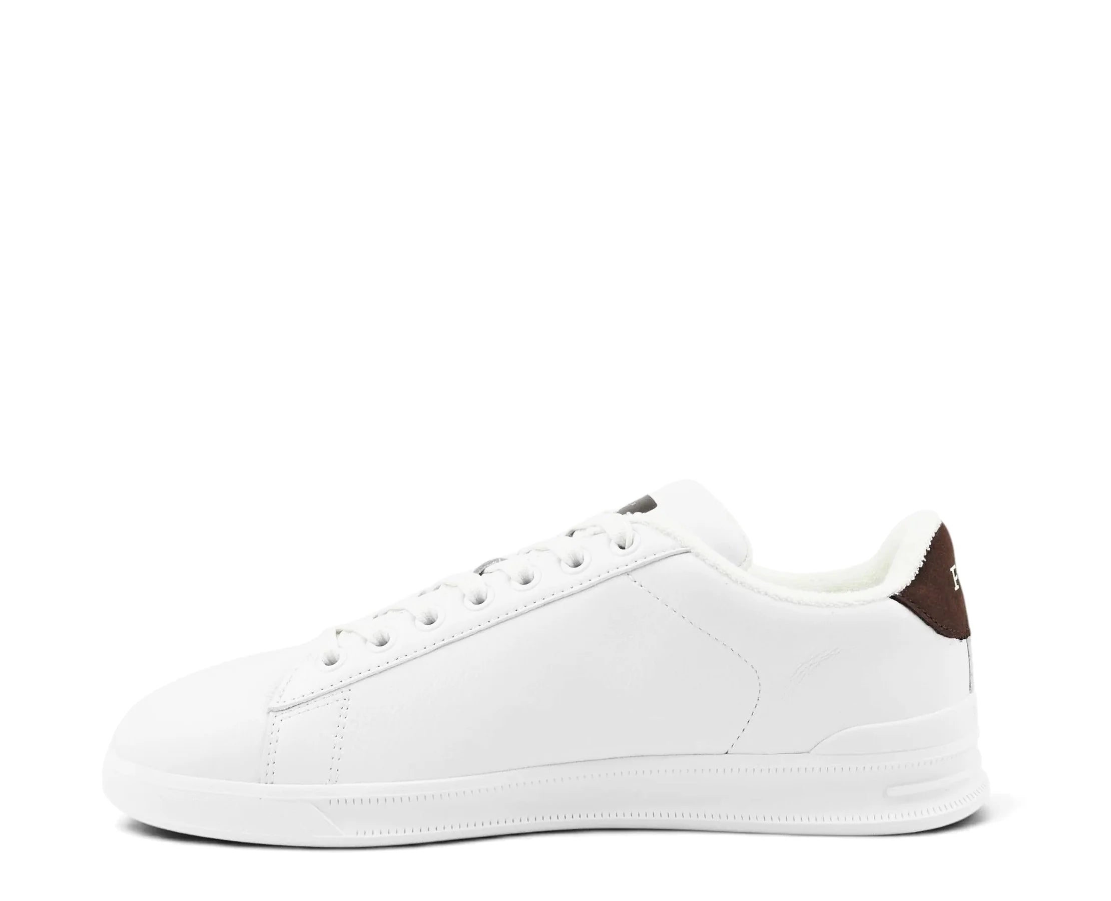 Sapatilhas Ralph Lauren Heritage Court III Branco — perfil interior | 809P15745003