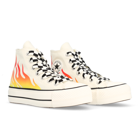 Converse Chuck Taylor All Star Lift Platform Flames Hi BJ/EST - A07892C-787