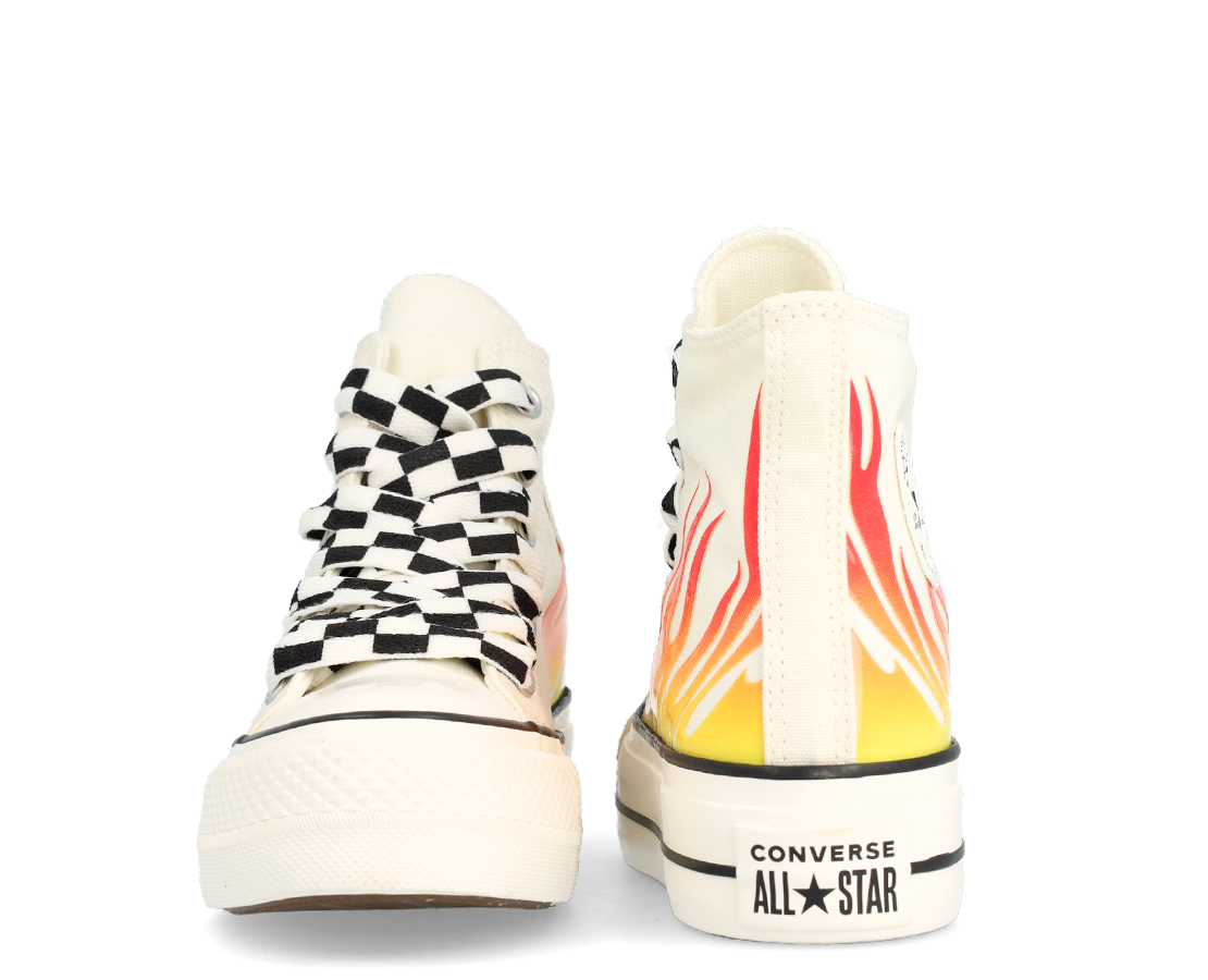 Converse Chuck Taylor All Star Lift Platform Flames Hi BJ/EST - A07892C-787