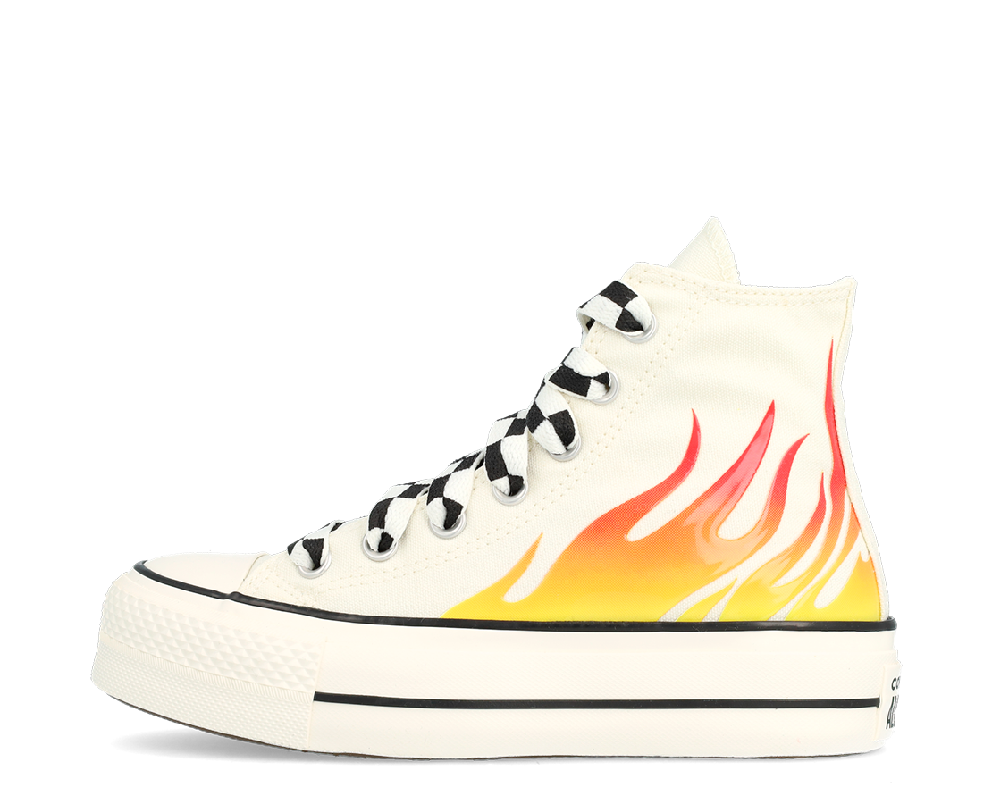 Converse Chuck Taylor All Star Lift Platform Flames Hi BJ/EST - A07892C-787
