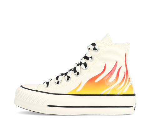 Converse Chuck Taylor All Star Lift Platform Flames Hi BJ/EST - A07892C-787