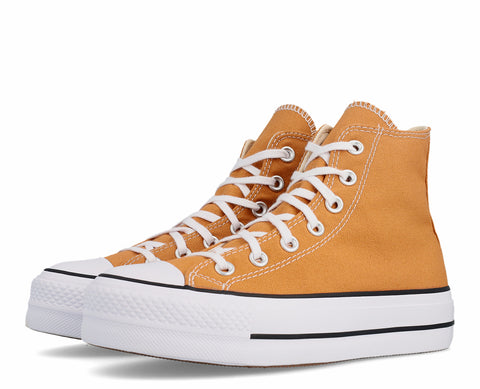 Converse Chuck Taylor Platform Gingersnap White CAMEL/BR - A11537C-1041