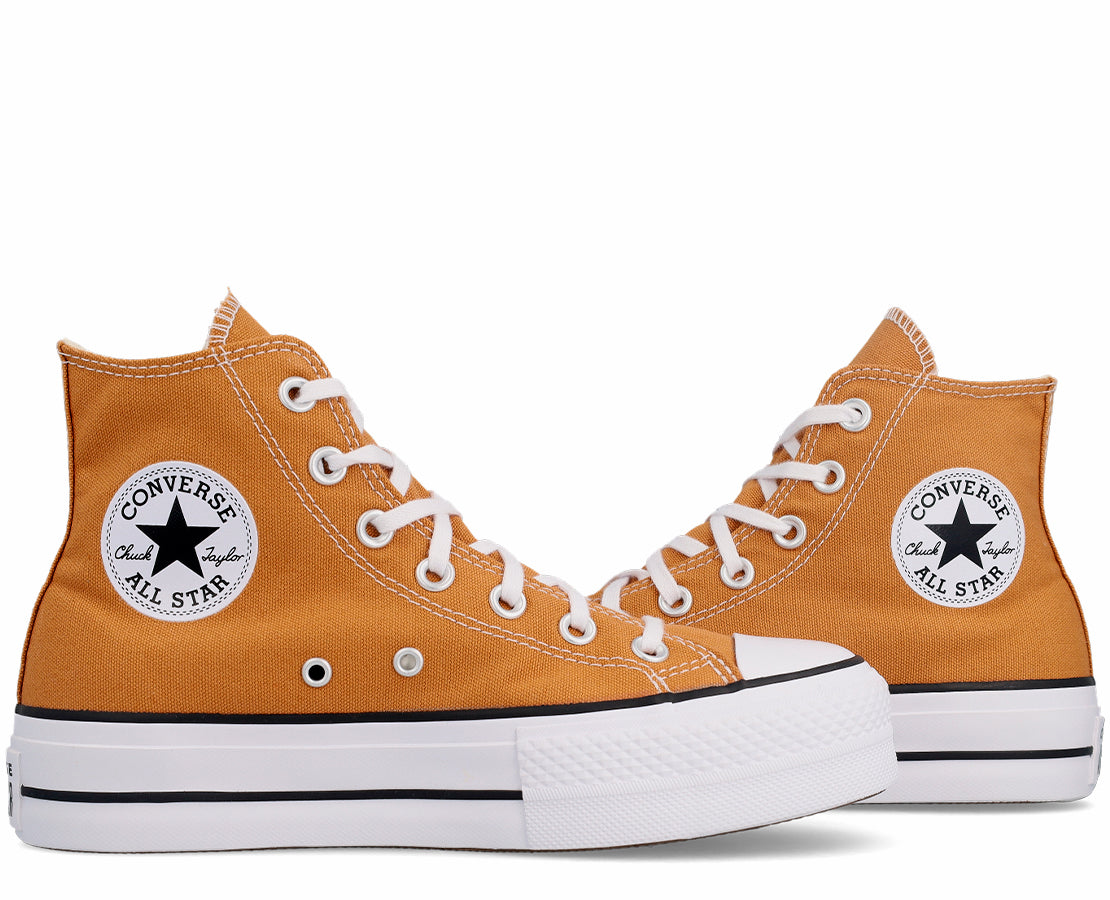 Converse Chuck Taylor Platform Gingersnap White CAMEL/BR - A11537C-1041