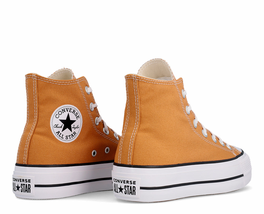 Converse Chuck Taylor Platform Gingersnap White CAMEL/BR - A11537C-1041