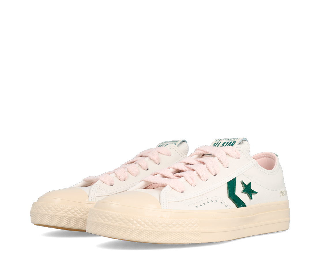 Converse Star Player 76 Leather Vintage White/Green BJ/VD - A11643C-88