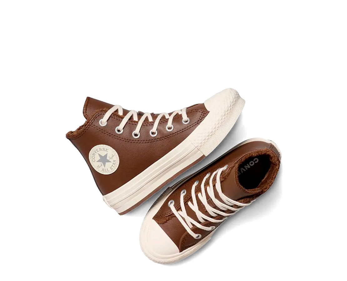 Converse Chuck Taylor All Star Eva Lift Fuzzy-Lining Platform Hi Leather CAST/BJ - A16431C-140