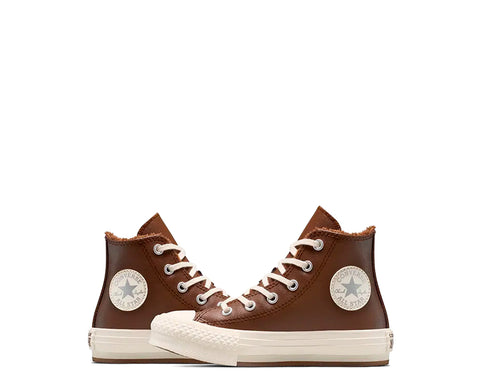 Converse Chuck Taylor All Star Eva Lift Fuzzy-Lining Platform Hi Leather CAST/BJ - A16431C-140