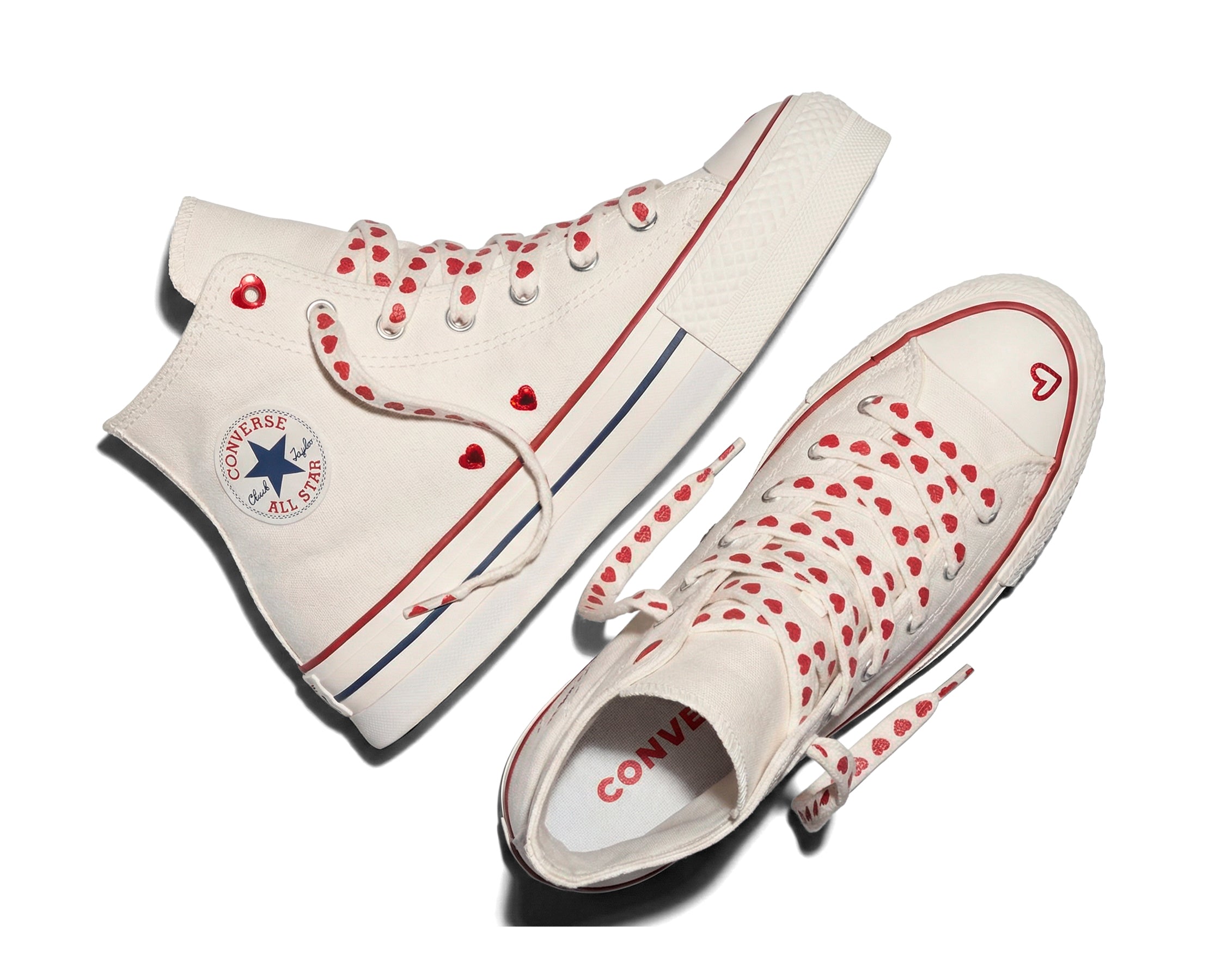 Converse Chuck Taylor All Star Lift Platform Hearts Hi BJ/VM - A19062C-89