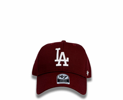 47 Cap Curvevisor Los Angeles Dodgers BORD/BR - B-RAC12CTP-KM-742