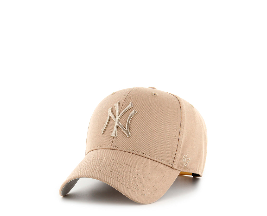 47 Cap Curvevisor New York Yankees KHAKI - B-RAC17CTP-KHA-908