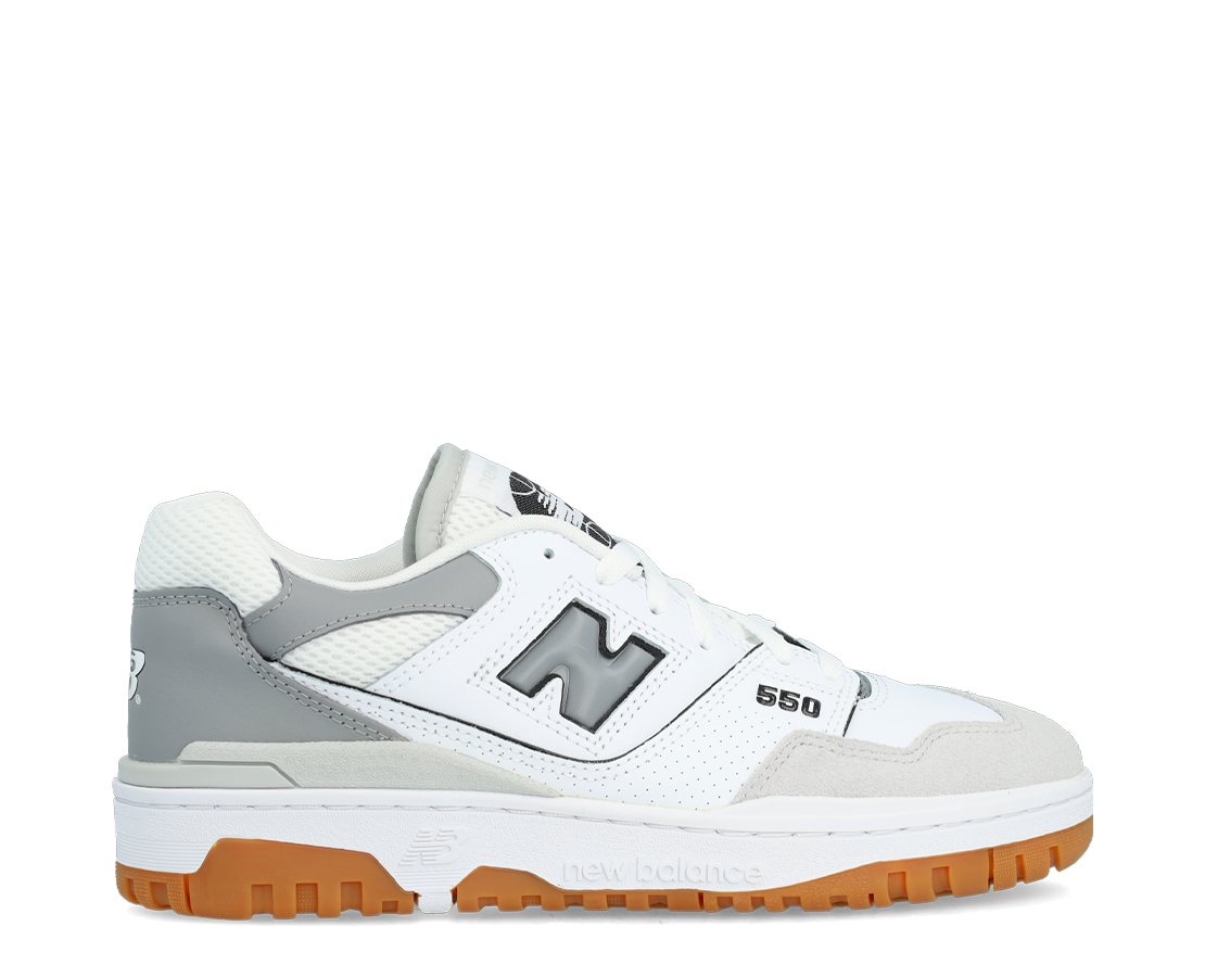 New Balance 550 White Slate Gray BR/CZ - BB550ESC-105