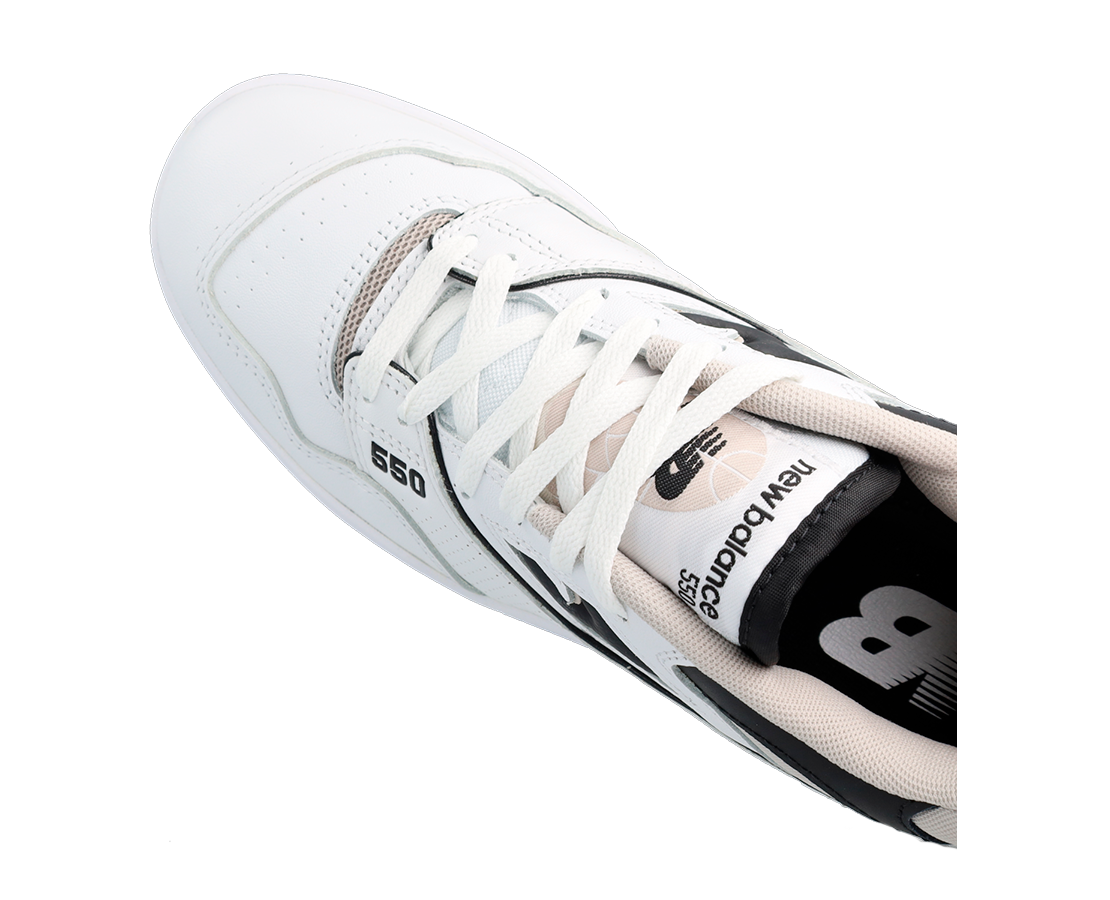 New Balance 550 White Black  BR/PR - BB550ESI-117