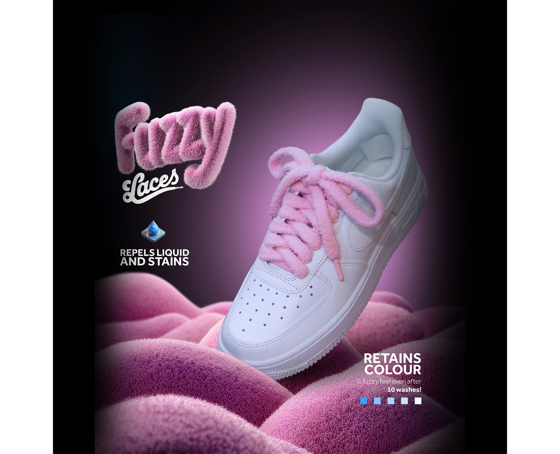 Crep Protect Fuzzy Laces RS/CLARO - CP2901-289