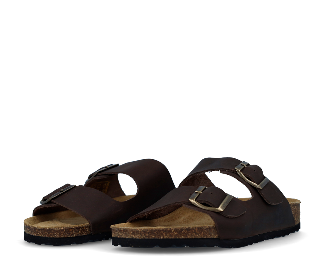 Dakar Sandals Two-Strap CAST - DAKAR100BROWN2-137