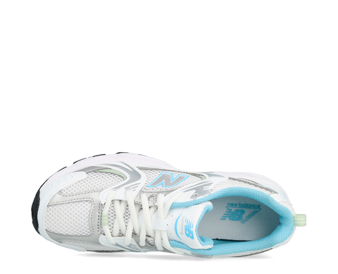 New Balance 530 White With Chrome Blue BR/AZBE - GR530GB-101