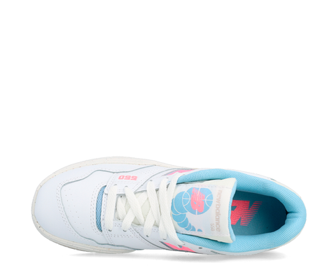 New Balance 550 White Ultra Pink BR/RS/AZ - GSB550EP-510