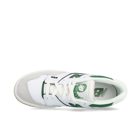 New Balance 550 White / Green BR/VD - GSB550SD-124